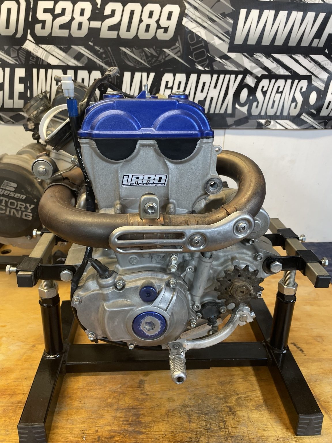 LRRD rebuilt motocross engine